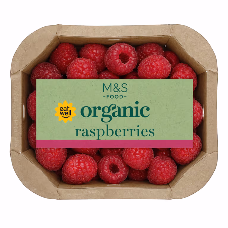 M&S Organic Raspberries