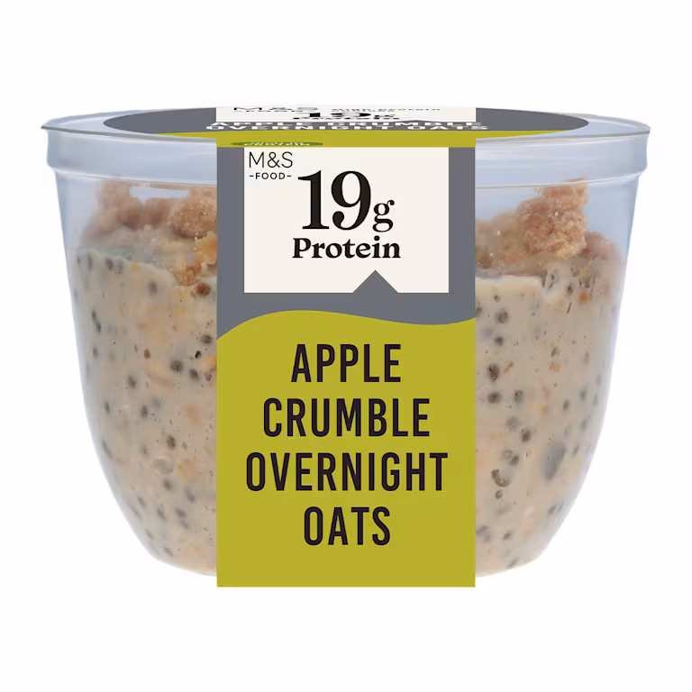 M&S Apple Crumble Overnight Oats