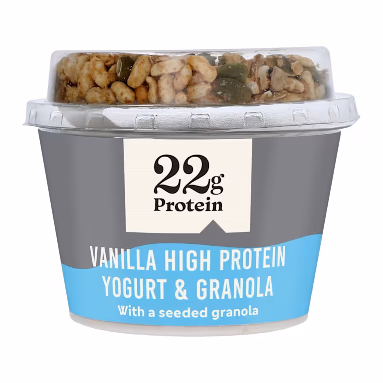 M&S Vanilla High Protein Yogurt and Granola