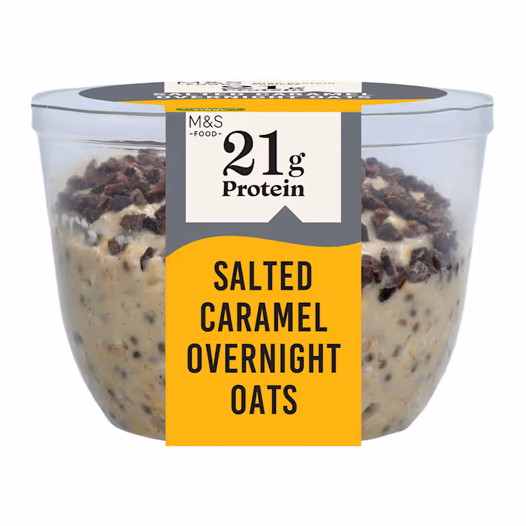 M&S Salted Caramel Overnight Oats