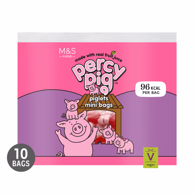 M&S Percy Pig Piglets