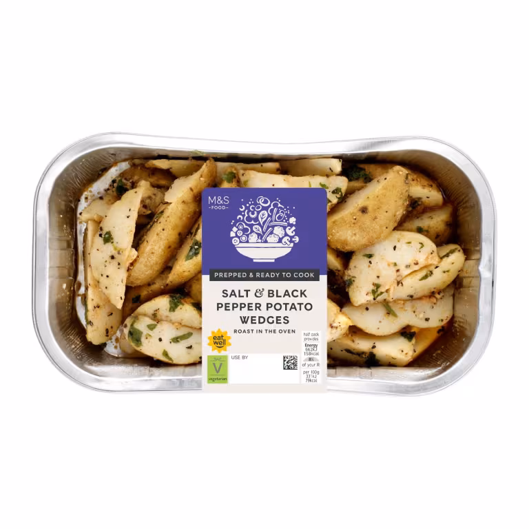 M&S Salt & Black Pepper Wedges