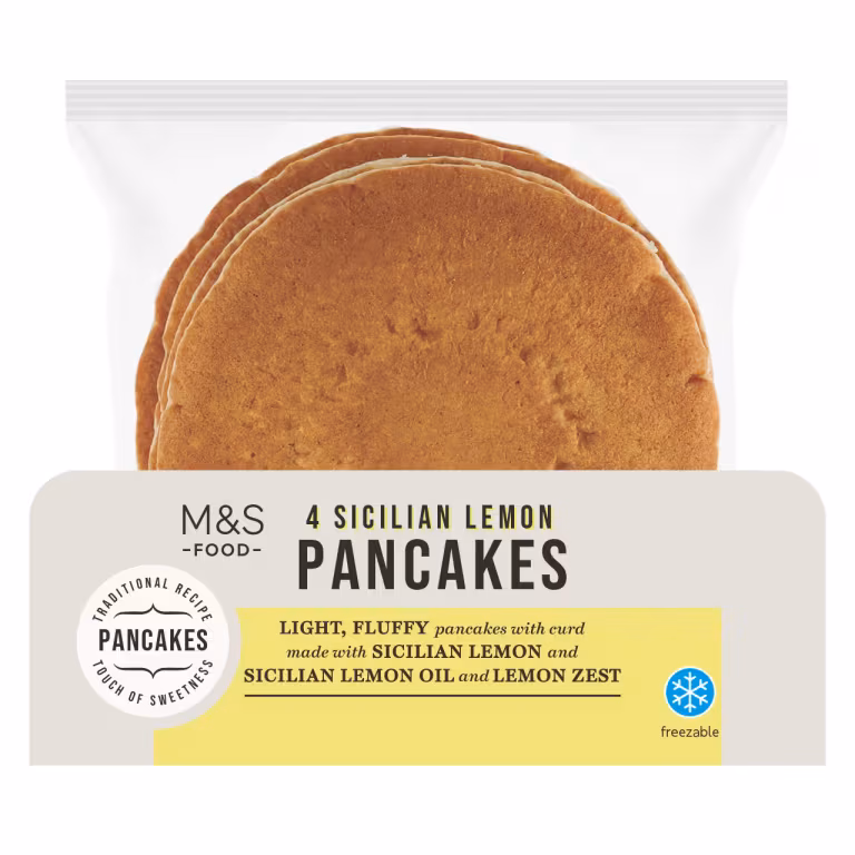 M&S Sicilian Lemon Pancakes