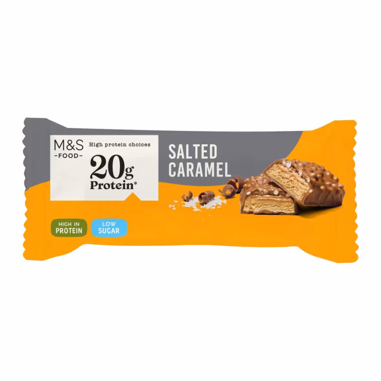 M&S Salted Caramel Protein Bar