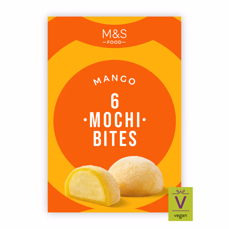 M&S Mango 6 Mochi Bites