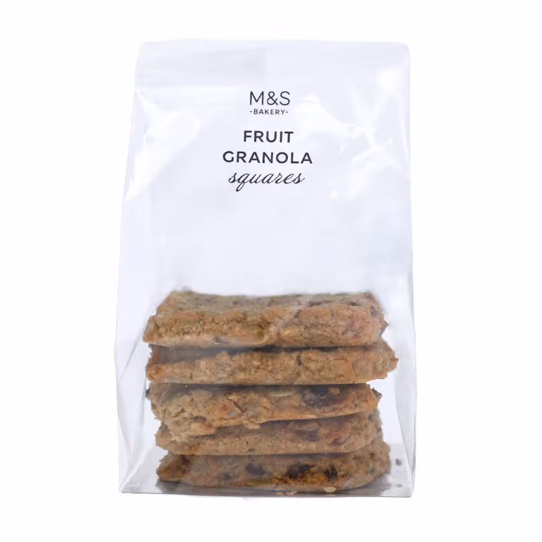M&S Fruit Granola Squares