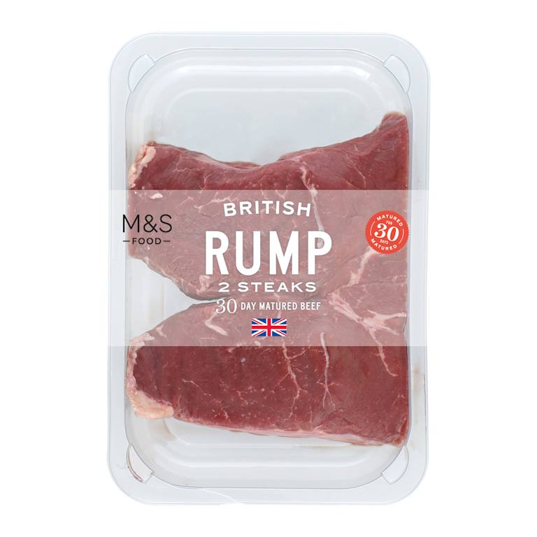 M&S British Beef Rump Steaks