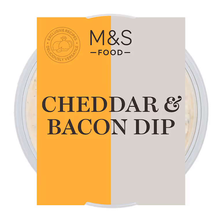 M&S Cheddar and Bacon Dip