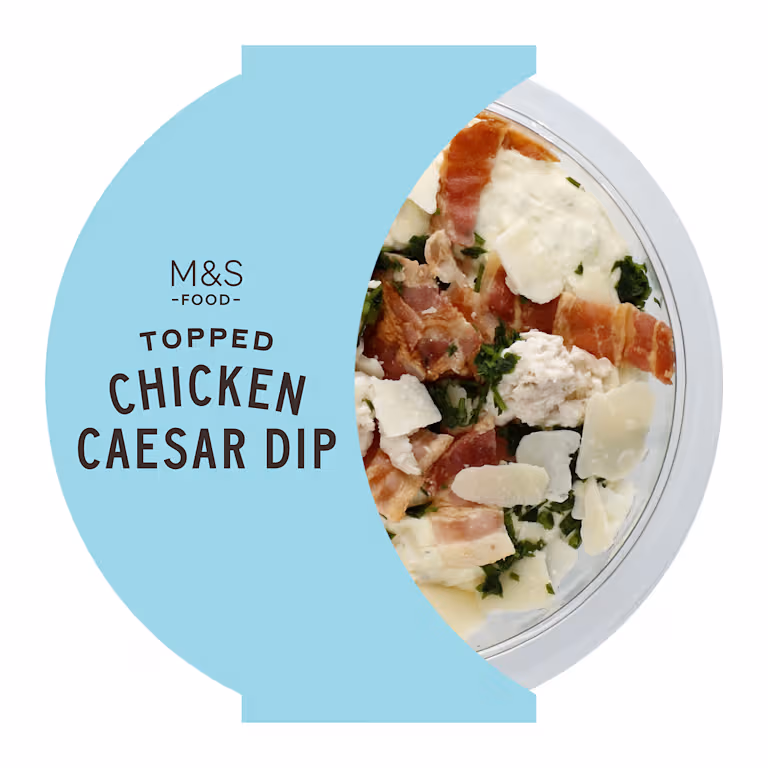 M&S Topped Chicken Caesar Dip