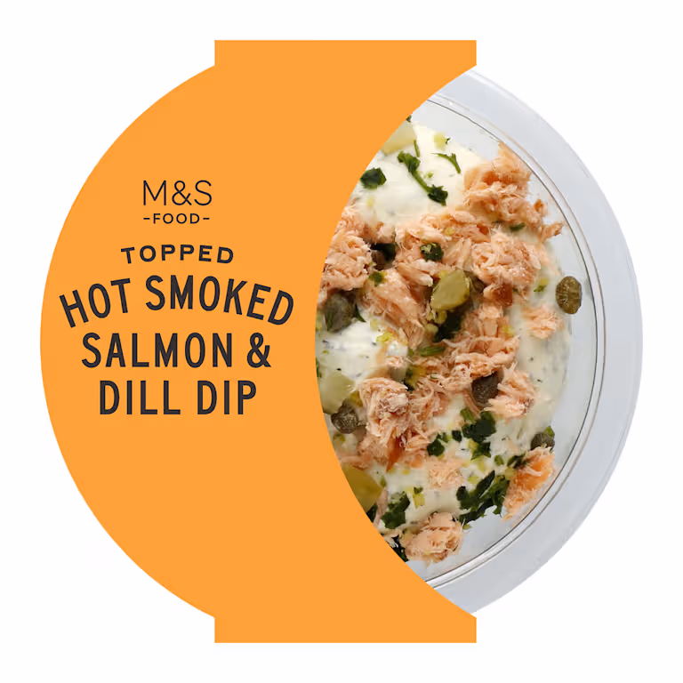 M&S Handcrafted Hot Smoked Salmon and Dill Dip