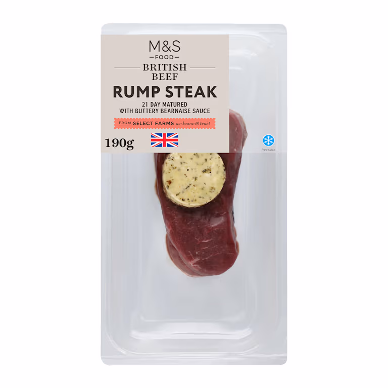 M&S British Thin Cut Rump Steak