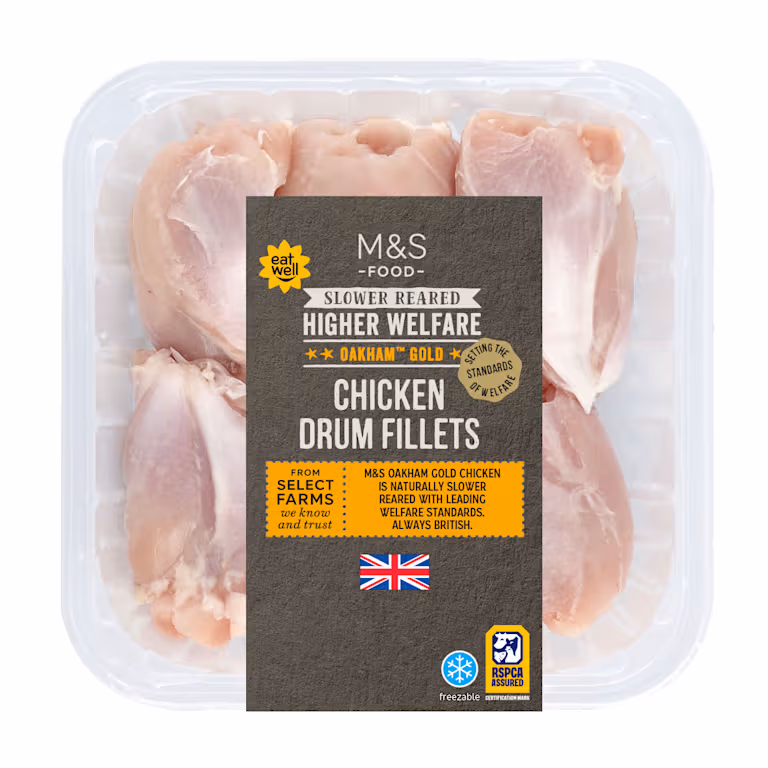 M&S Oakham Gold Chicken Drum Fillets