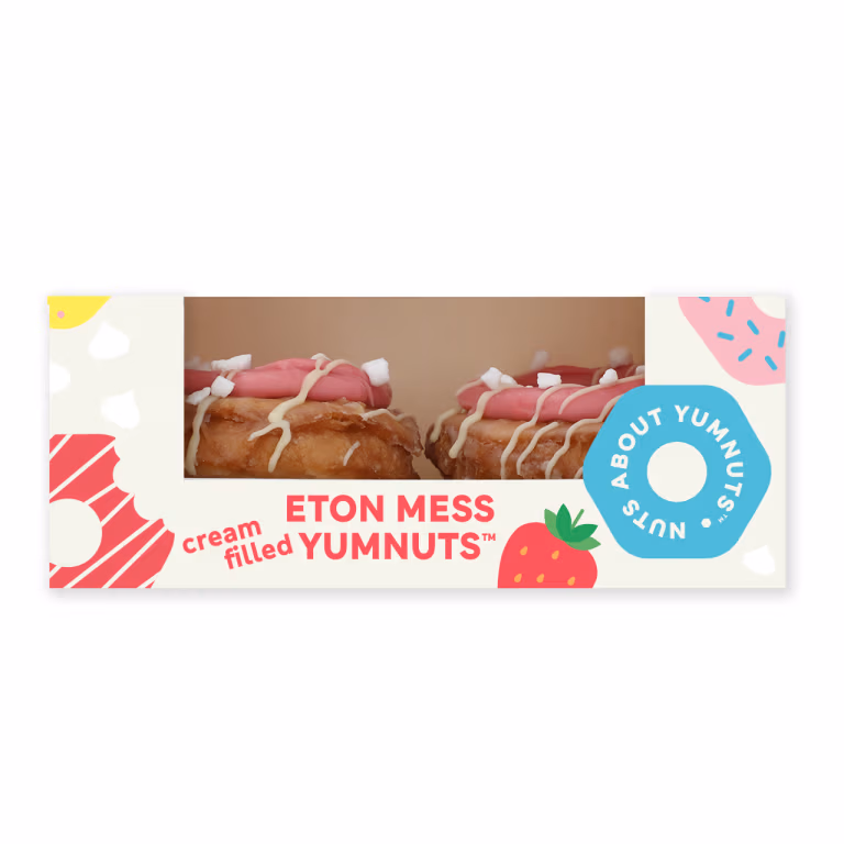 M&S Cream Filled Eton Mess Yumnuts