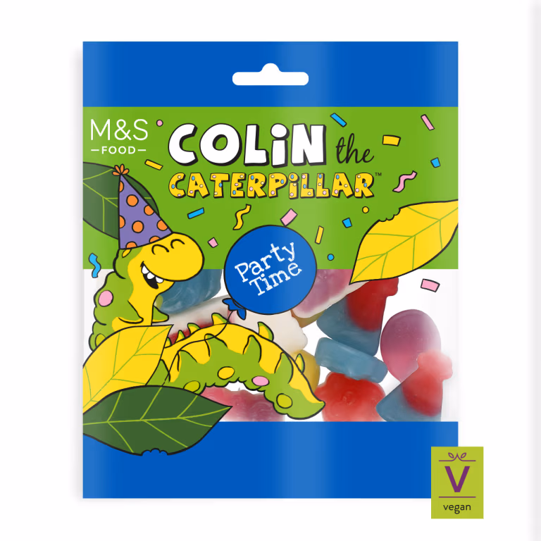 M&S Colin The Caterpillar Party Time
