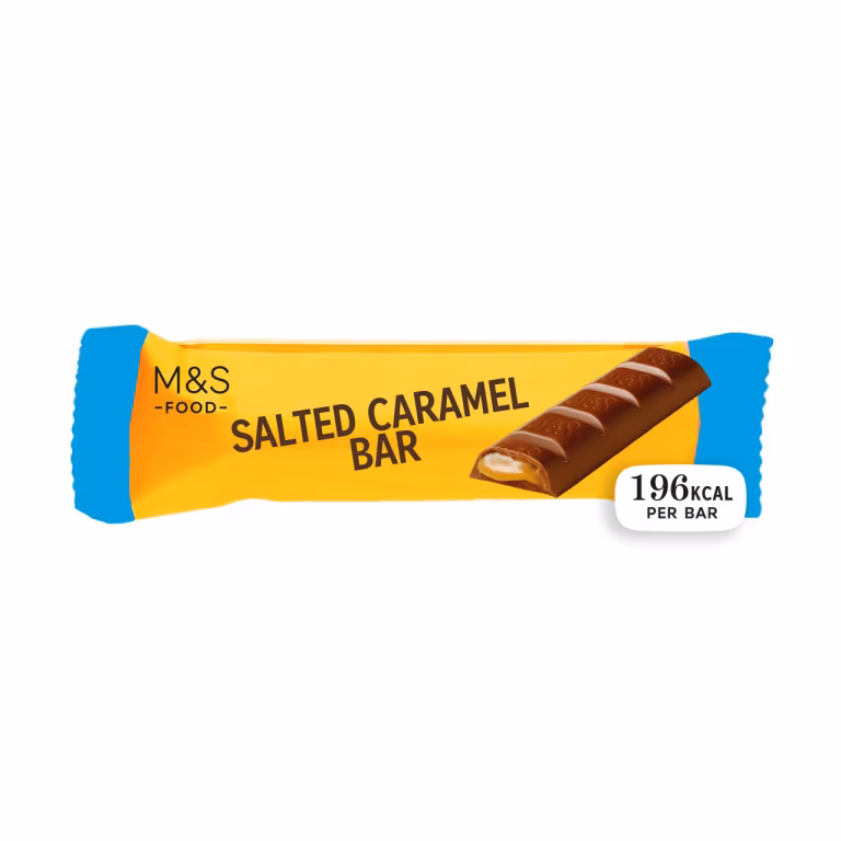 M&S Salted Caramel Bar