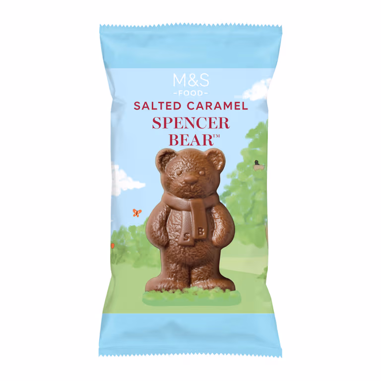 M&S Salted Caramel Filled Spencer Bear