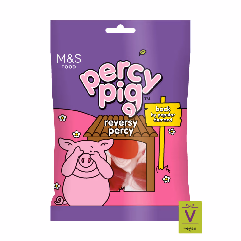 M&S Percy Pig Reversy Percy