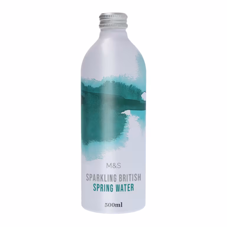 M&S Sparkling British Spring Water