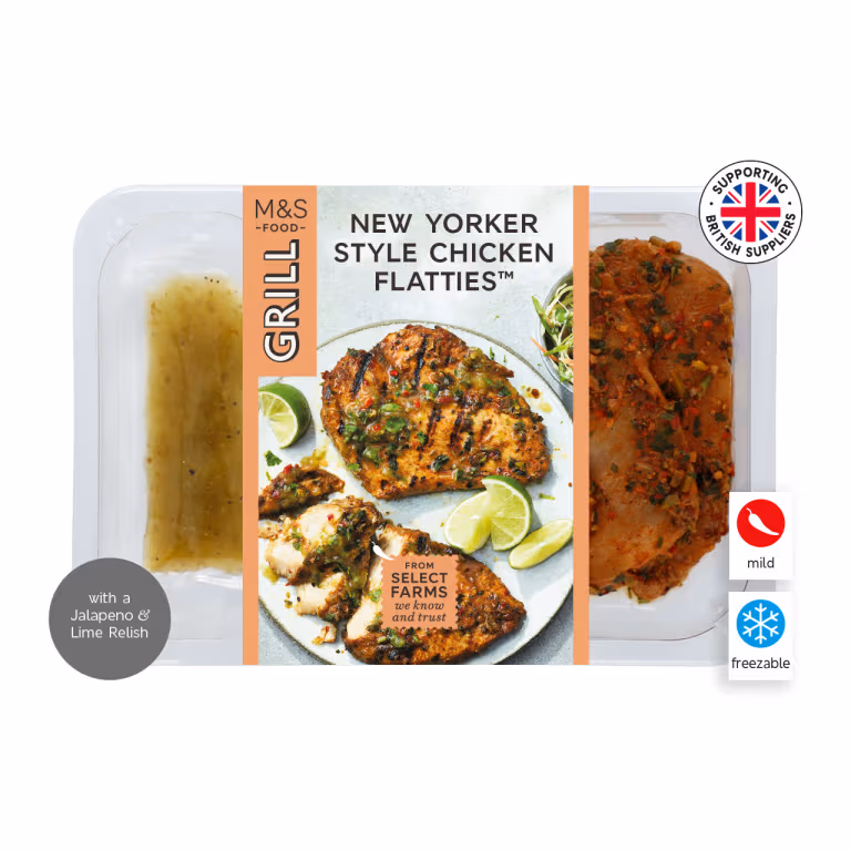 M&S New Yorker Style Chicken Flatties