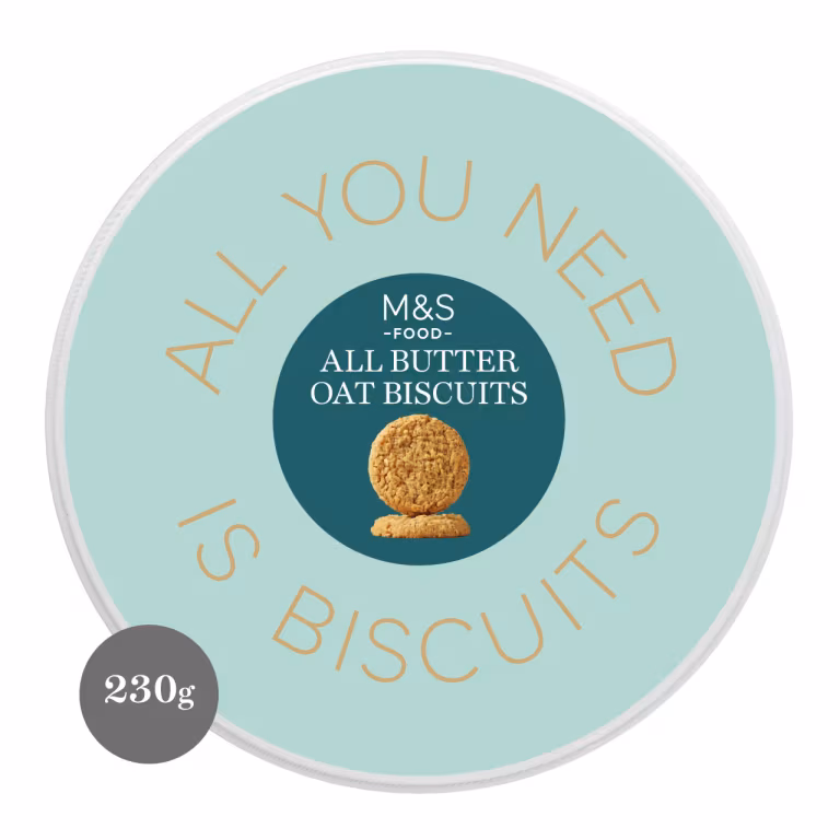 M&S All Butter Oat Biscuit