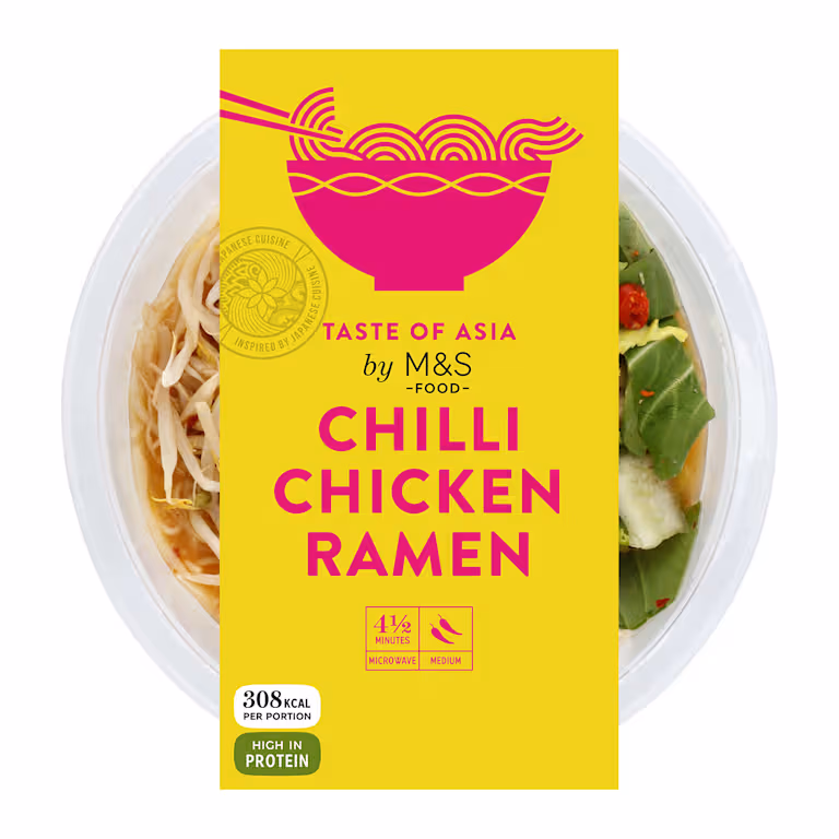 M&S Taste of Asia Chilli Chicken Ramen