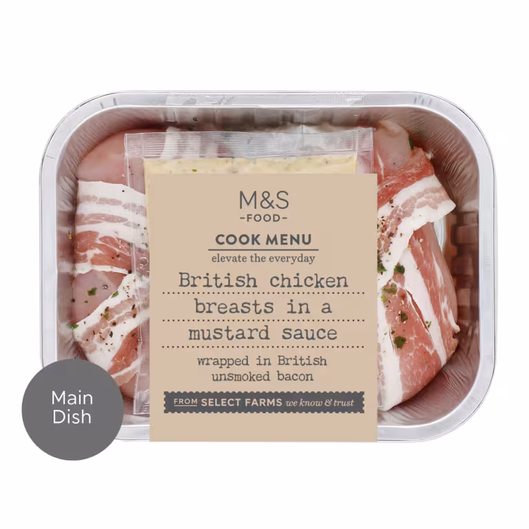 M&S British Chicken Breasts in a Mustard Sauce