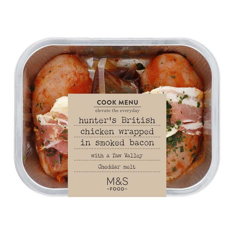M&S Hunters British Chicken Wrapped in Smoked Bacon