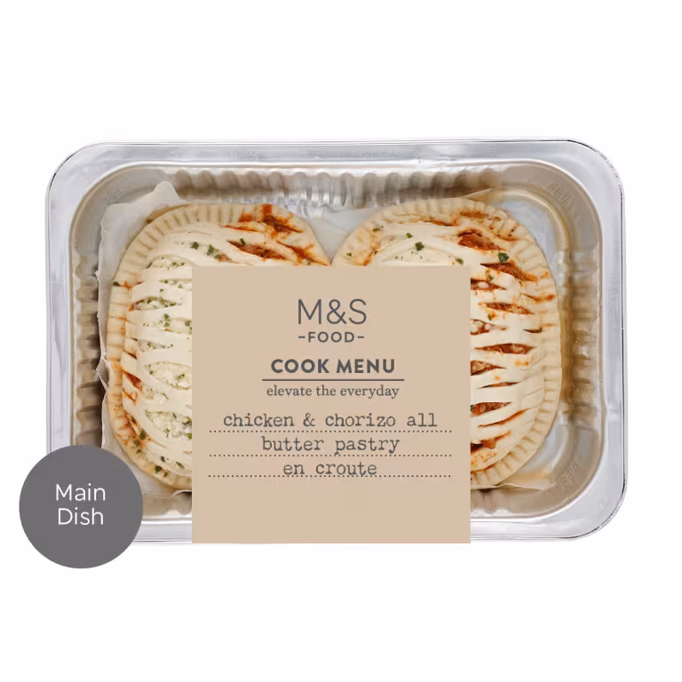 M&S Chicken and Chorizo All Butter Pastry En Croute