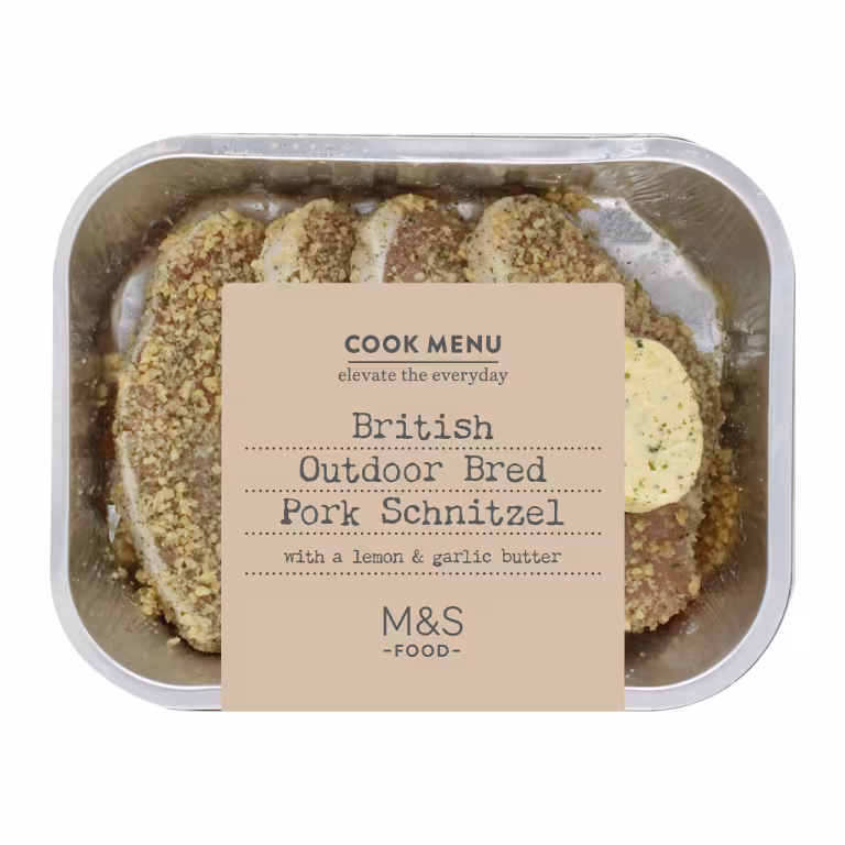M&S British Outdoor Bred Pork Schnitzel