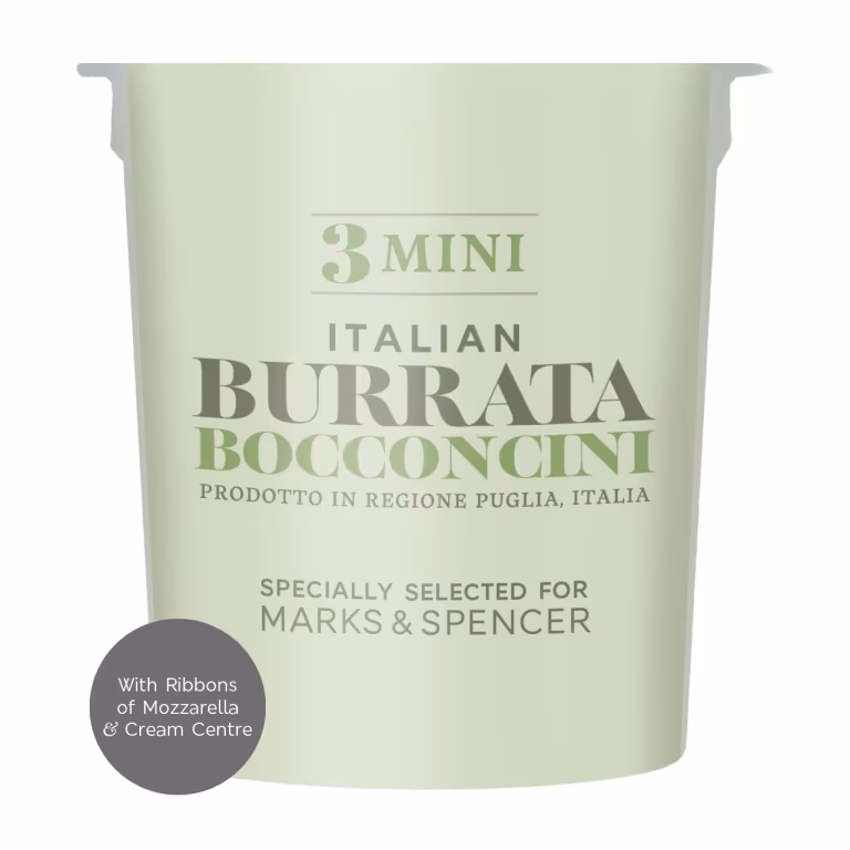 M&S Mini Italian Burrata Bocconcini