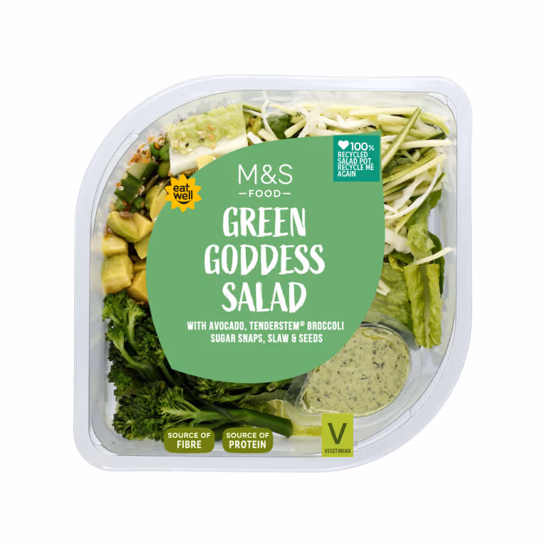 M&S Green Goddess Salad with a Creamy Herby Dressing