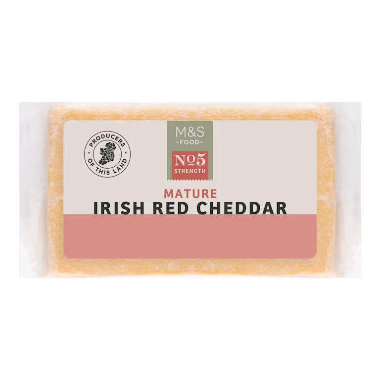 M&S Mature Irish Red Cheddar