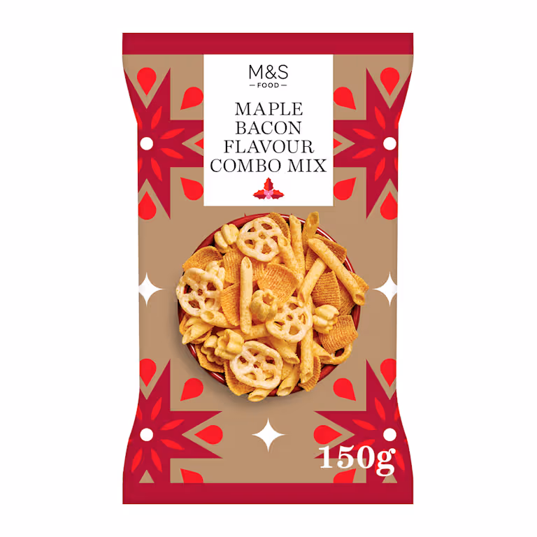 M&S Maple Bacon Flavour Combo Mix