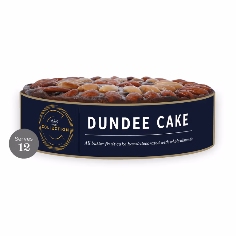 M&S Collection Hand Decorated Dundee Cake
