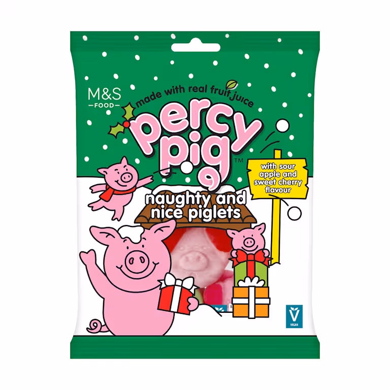 M&S Percy Pig Naughty and Nice Piglets