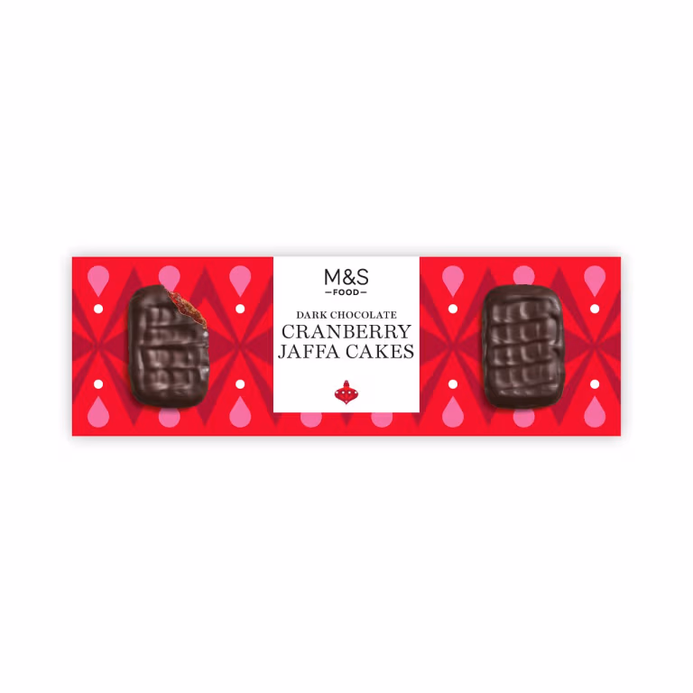M&S Dark Chocolate Cranberry Jaffa Cakes