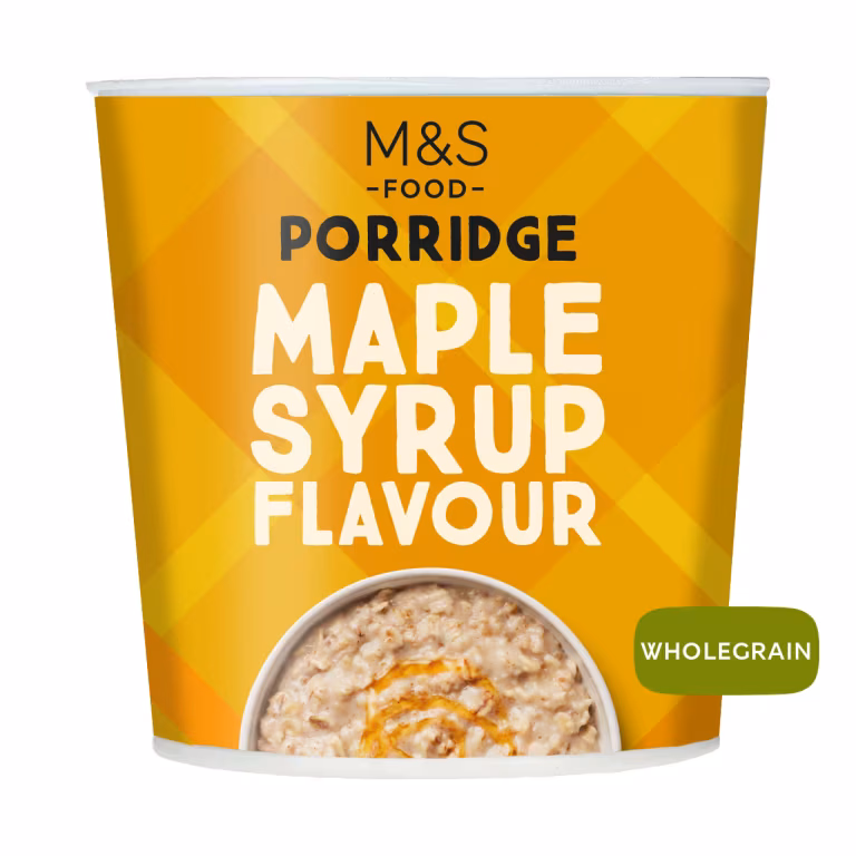 M&S Maple Syrup Flavour Porridge