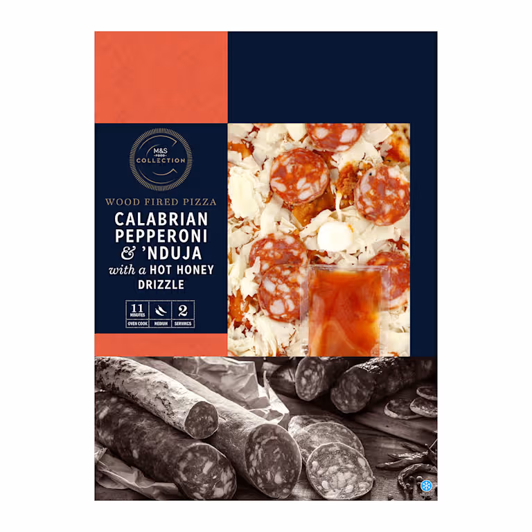 M&S Collection Calabrian Pepperoni and 'Nduja Pizza