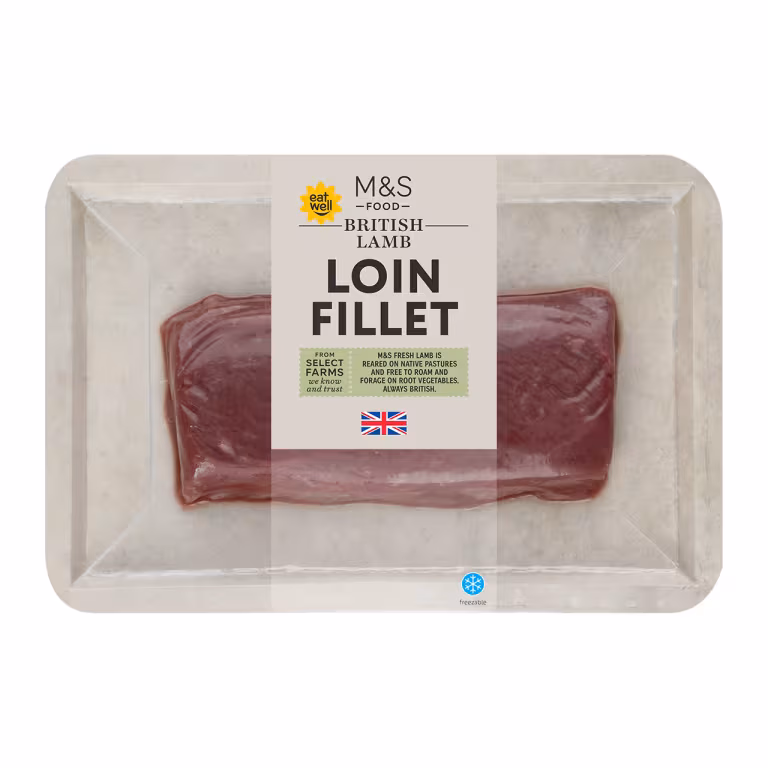 M&S British Lamb Loin Fillet