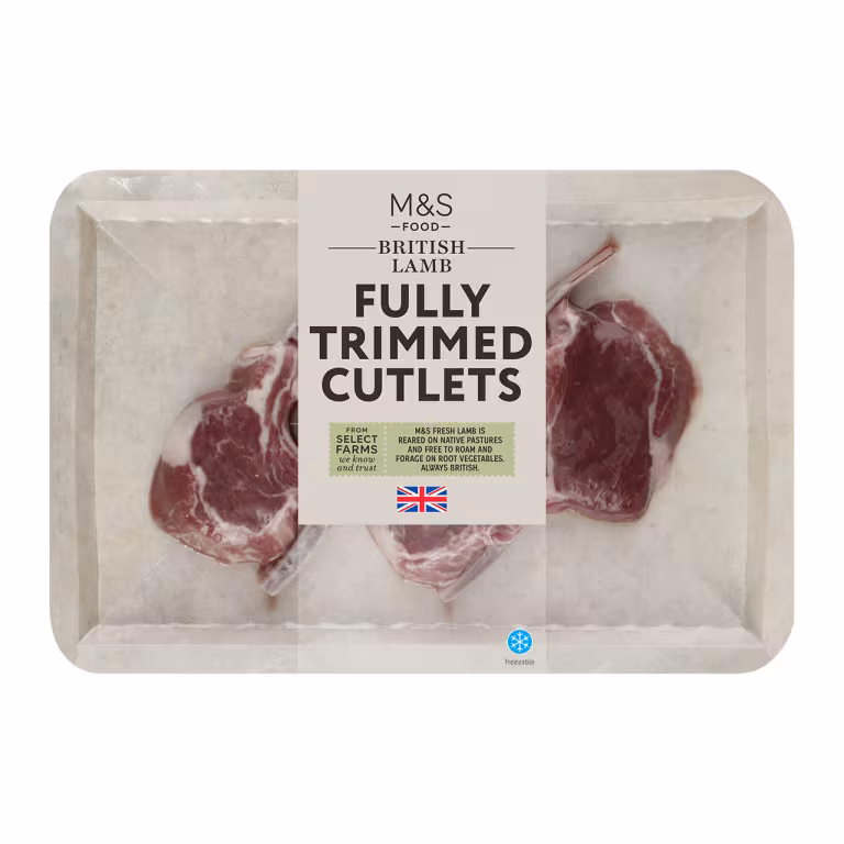 M&S Lamb Trimmed Cutlets