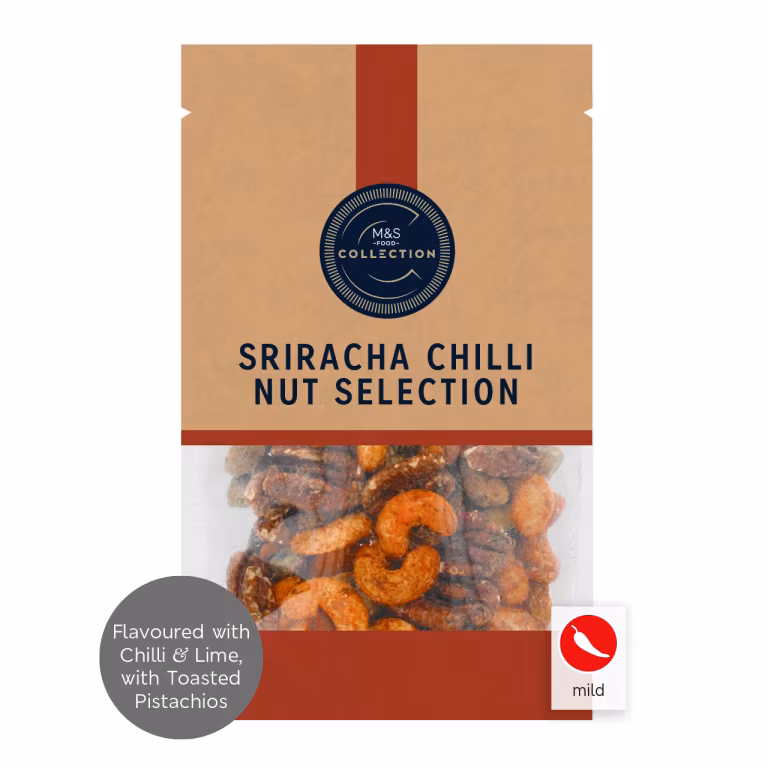 M&S Sriracha Chilli Nut Selection