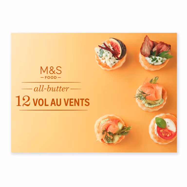M&S All Butter Vol au Vents Cases
