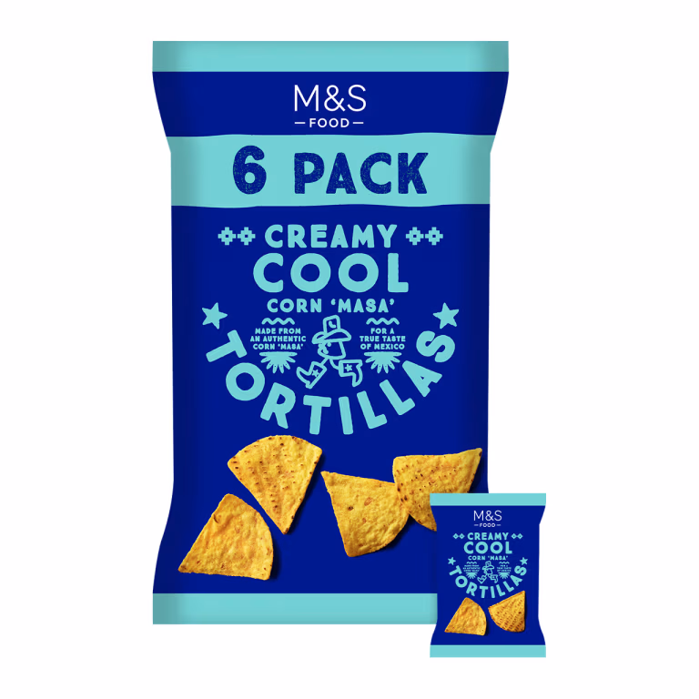 M&S Creamy Cool Tortillas