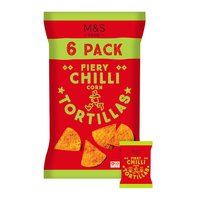 M&S Fiery Chilli Corn 'Masa' Tortillas
