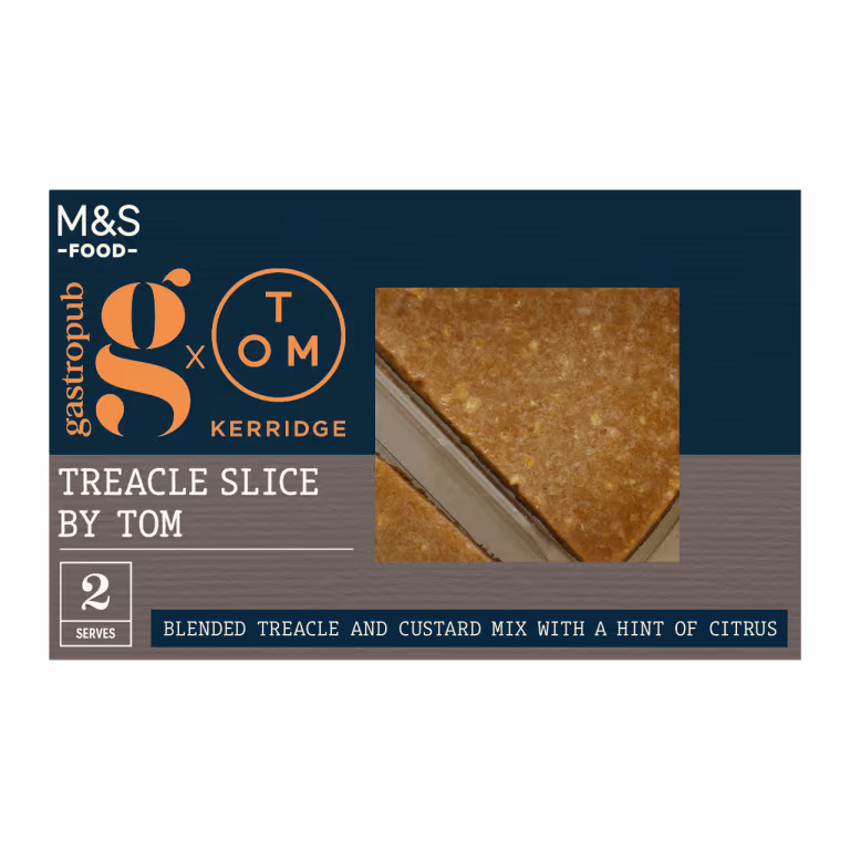M&S Treacle Slice
