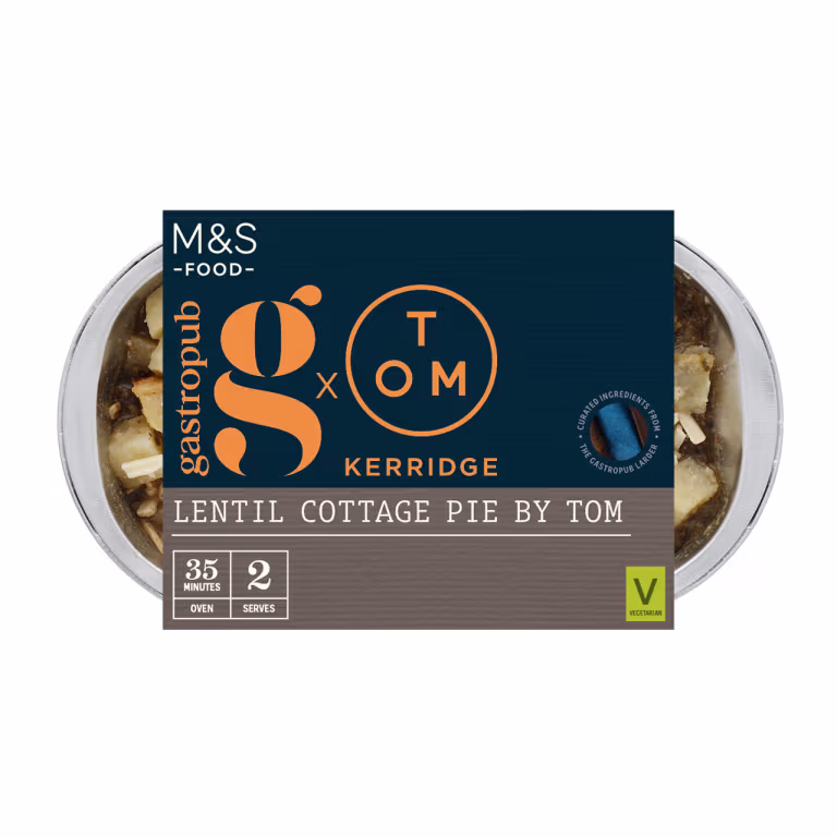 M&S Lentil Cottage Pie by Tom