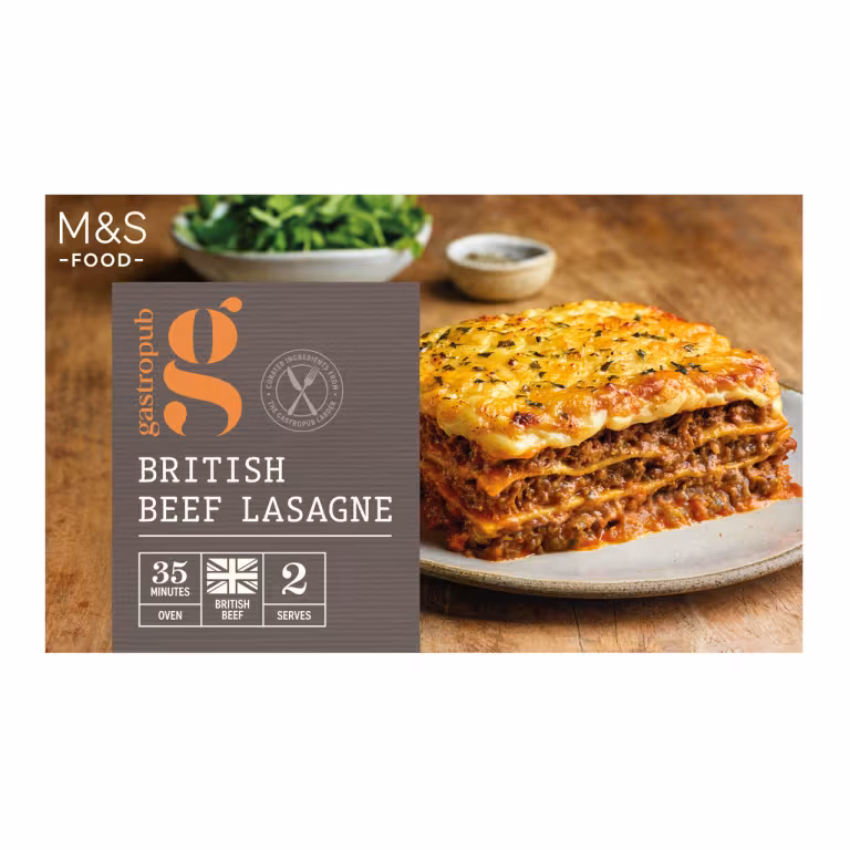 M&S British Beef Lasagne
