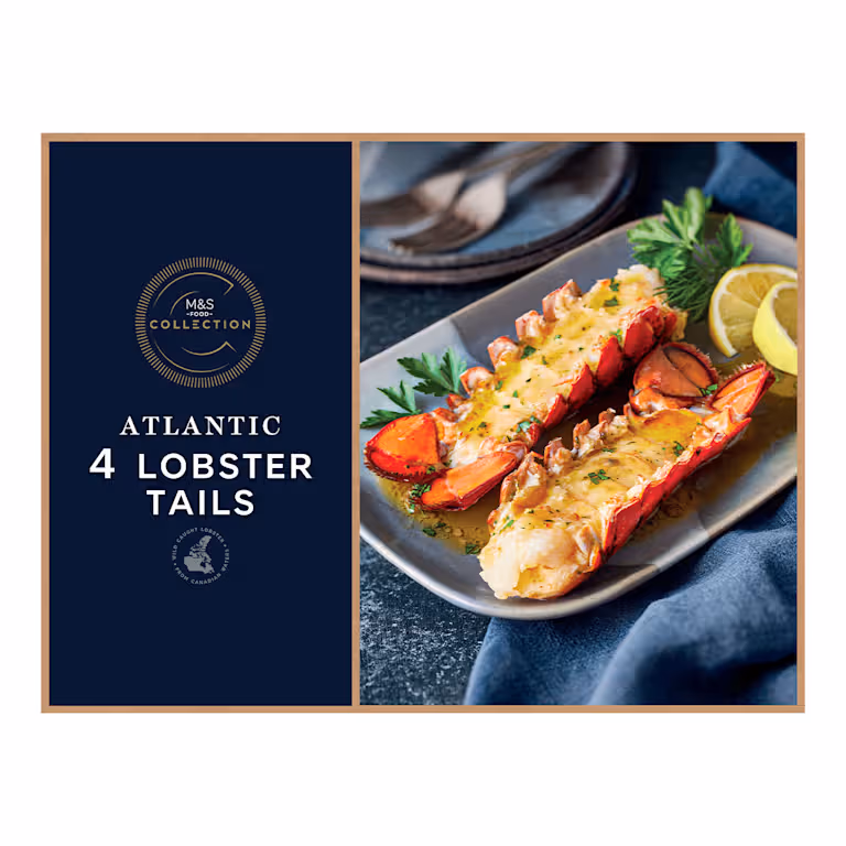 M&S Collection Atlantic 4 Lobster Tails