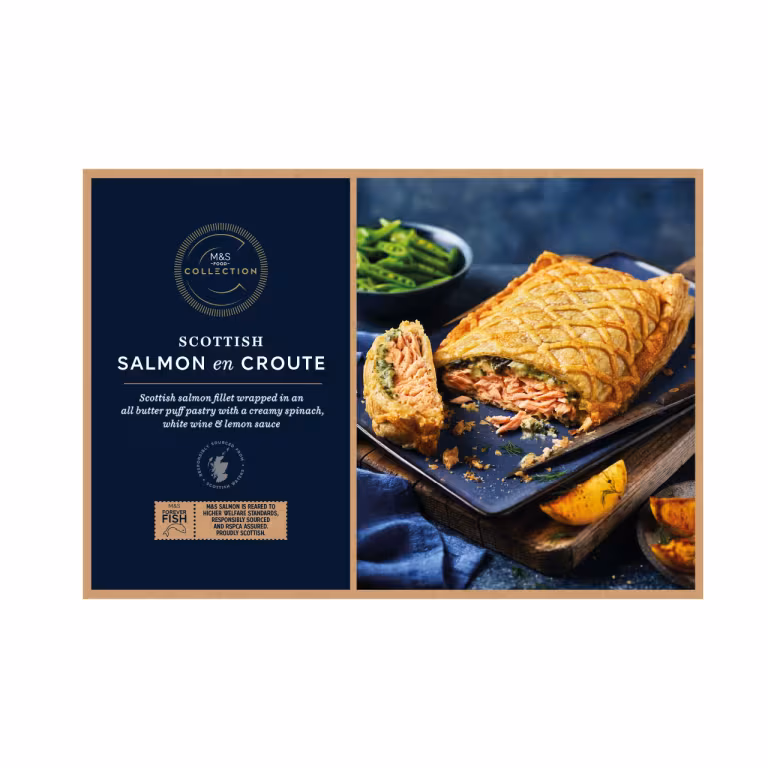 M&S Scottish Salmon En Croute
