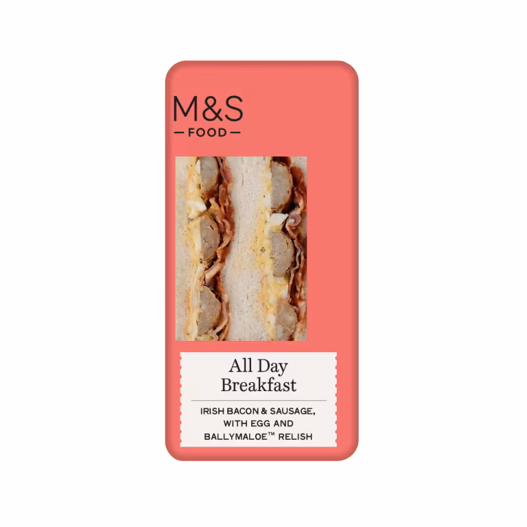 M&S All Day Breakfast Sandwich